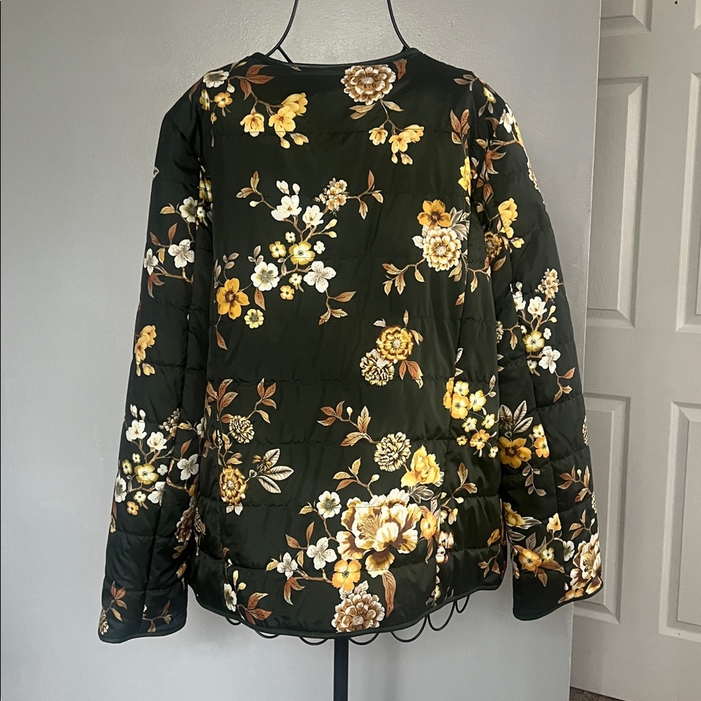 Dennis By Dennis Basso Women's Light Puffer Jacket Size M - Picture 4 of 12